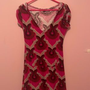 Retro beach terry cover up with arm pocket